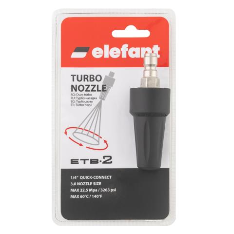 Duză Turbo Rotativă ETB-2, Elefant E-110P-C