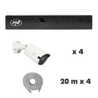 Pachet Supraveghere Video NVR POE PNI House IP710J