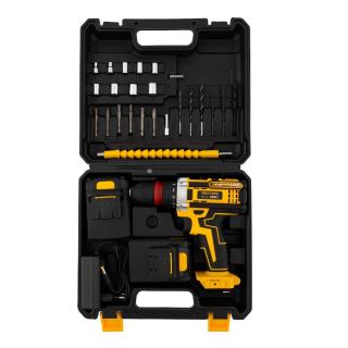 Trusa autofiletanta pe acumulator ROTOR RCD21, 21V, Brushless, 1350 RPM + biti