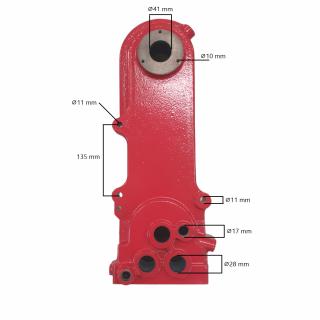 Reductor pentru motocultor 168F din Fonta