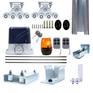 Kit Automatizare Porti Autoportante PNI AP800C 230V 800KG Sina 6m Cremaliera Accesorii Incluse