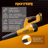 Suflantă aer pe acumulator Rotor RS-2000, 315W, 21V/2Ah, 60 cm - detaliu