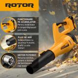 Suflantă aer pe acumulator Rotor RS-2000, 315W, 21V/2Ah, 60 cm - detaliu