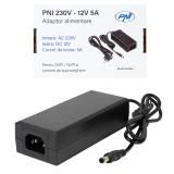Alimentator PNI CCTV 12V 5A - detaliu