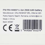Acumulator PNI PB-HAM27 2500mAh - detaliu