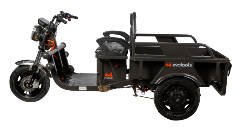 Triciclu Electric Cargo Praslea TRCC800, 800W, 60V/20Ah