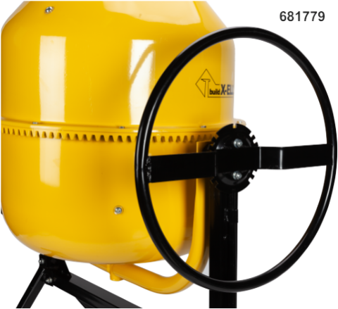 Cuvă inferioară completă betonieră BuildXell 130L (681776)