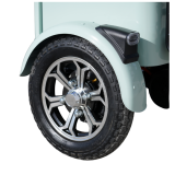 Triciclu Electric Rosu, Scorilo TRP1200, Banchetă Dublă - detaliu