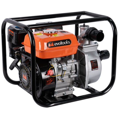 Motopompa pe benzina cu debit mare EvoTools, WP212