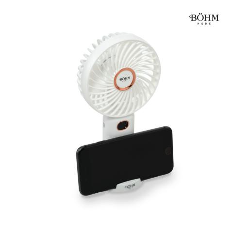BÖHM BSF-F11 Portable 4" Fan with USB and Rechargeable Battery
