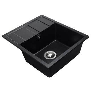 Elefant Premium Aria 5851 Kitchen Sink Black Metallic 577x495 mm