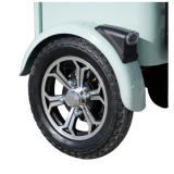 Triciclu Electric Verde, Scorilo TRP1200, Banchetă Dublă - detaliu