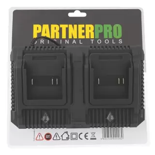 Încărcător dublu ultra-rapid PARTNERPRO PPC-2-4A, 20V, 4A+4A