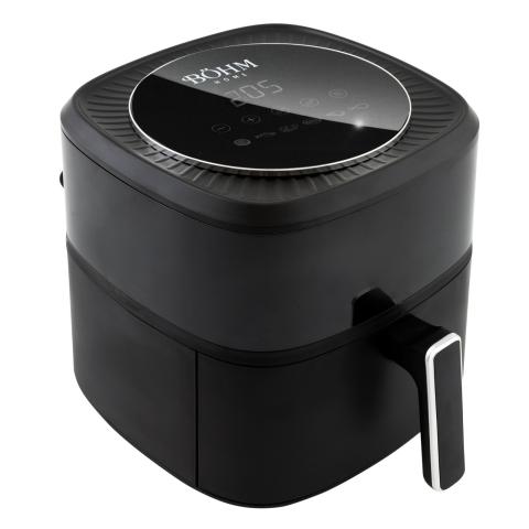 Friteuză cu aer cald (Air Fryer) BÖHM BDY-AF532R, 1400W, 6L, Control Digital