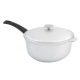 Ceaun din aluminiu alimentar cu capac și mâner ROTOR, 5 Litri