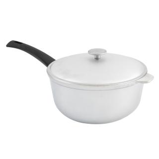 Ceaun din aluminiu alimentar cu capac și mâner ROTOR, 5 Litri