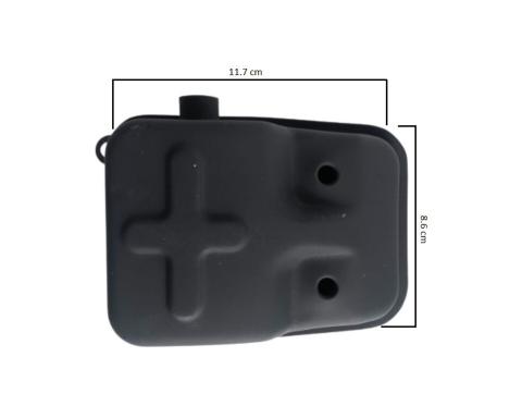 Elefant brushcutter exhaust