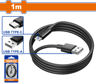 CABLU USB TIP A CU TIP C 1M