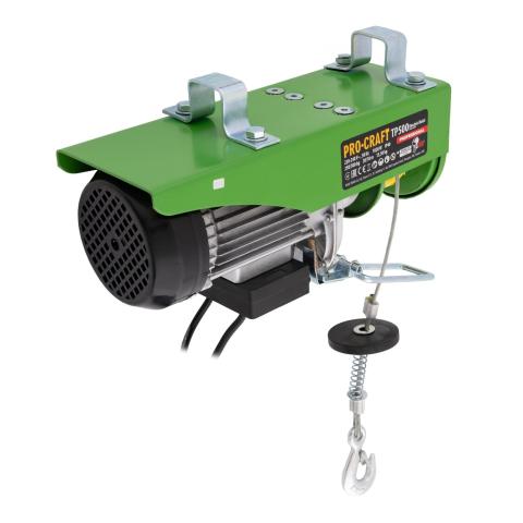 Procraft TP500 Electric Hoist - 500kg Lifting Capacity