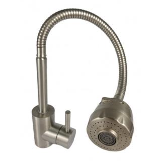 Stainless steel kitchen faucet, MIXXUS SUS-011 REFLECTOR