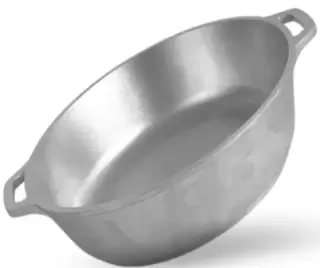 1.9 liter aluminum frying pan