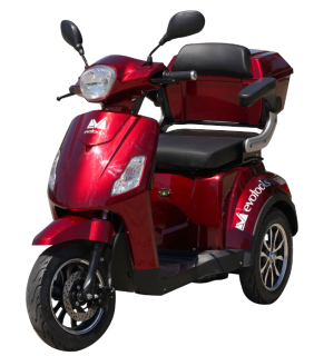 Triciclu Electric Persoane Horia TRP800-1, 800W, Roșu