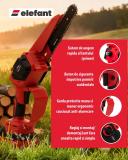 MINI FIERĂSTRĂU CU LANȚ 20V 4AH BRUSHLESS ELEFANT EBS-104 - detaliu