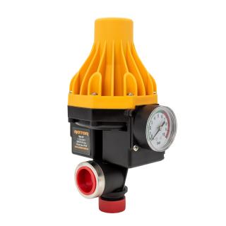 Prescontrol automat cu manometru pentru pompă de apă ROTOR RWPC-3, 1100W 1.5bar