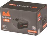 Acumulator 20V 6Ah POWER EvoTools +Plus, Li-Ion 21700 - detaliu