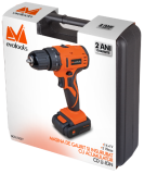 Mașină de Găurit și Înșurubat EvoTools CD 14.4V Li-Ion ( include 2 Acumulatori + Accesorii)