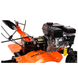 Motocultor T707 cu roti de transport Evotools, 7 CP, benzina, transmisie pinioane - detaliu