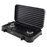 Aragaz de banc BÖHM BG-M-002-B, 2 Arzătoare, 4.4 kW, Aprindere Manuală
