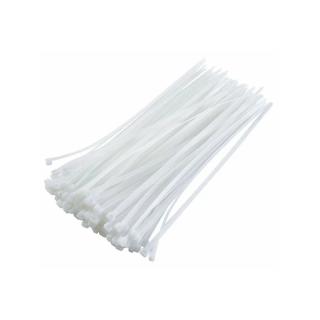 White plastic tie wrap 3x200, V-101267