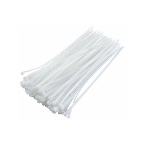 White plastic tie wrap 3x200, V-101267
