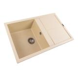 Chiuvetă Elefant Premium Selena Nisip Bej 785x495mm - detaliu