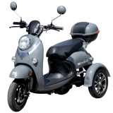 Triciclu electric persoane Goe TRP800, Evotools (Rosu / Gri) - detaliu