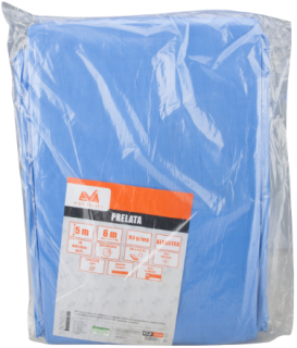 Prelata de Protectie Albastra 5x8m, 90 g/mp