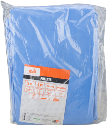 Prelata de Protectie Albastra 5x8m, 90 g/mp