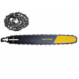 Set lama drujba 16" + 2x lant 3/8 T56 cu 28 dinti – Rotor
