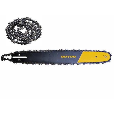 Set lama drujba 16" + 2x lant 3/8 T56 cu 28 dinti – Rotor