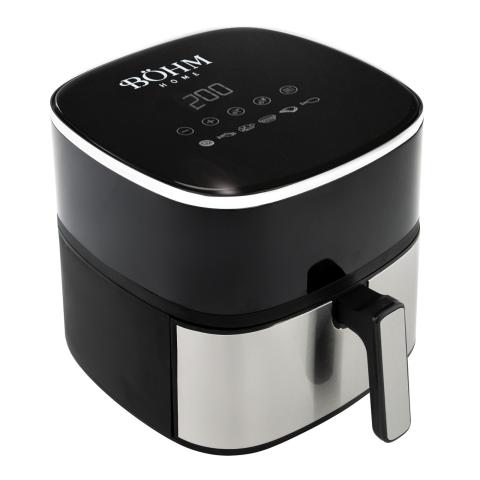 Friteuză Air Fryer BÖHM BDY-AF533R - 1400W, 6 Litri, 6 Programe Automate
