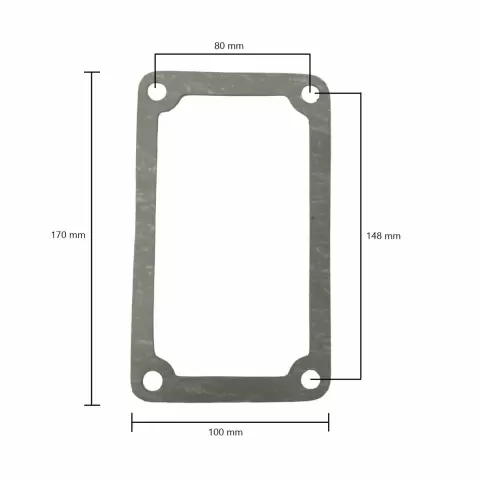 Gearbox gasket for Elefant tiller