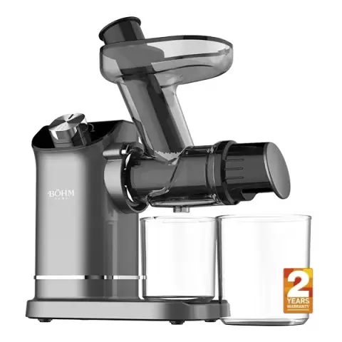BÖHM BM1533 Slow Juicer, 150W, BPA-Free, Natural Juice Maker