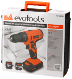 Mașină Găurit cu Percuție EvoTools CD 18V - detaliu