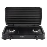 Aragaz de banc BÖHM BG-M-002-B, 2 Arzătoare, 4.4 kW, Aprindere Manuală - detaliu