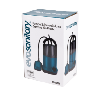 Pompă Submersibilă cu Sorb Jos EvoSanitary 550W