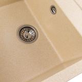 Chiuvetă Elefant Premium Selena Nisip Bej 785x495mm - detaliu