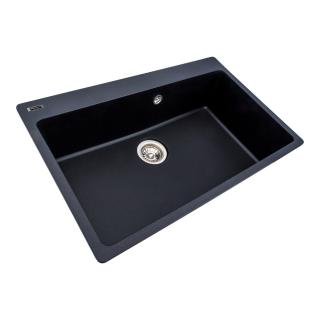 Elefant Premium Bogema Kitchen Sink – Metallic Black 780x500 mm