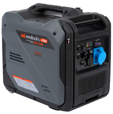 Generator Invertor Silentios DIG5500 EvoTools Plus, 5500W