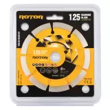 Disc diamantat segmentat ROTOR 125 x 2 x 10 x 22.23 mm - detaliu